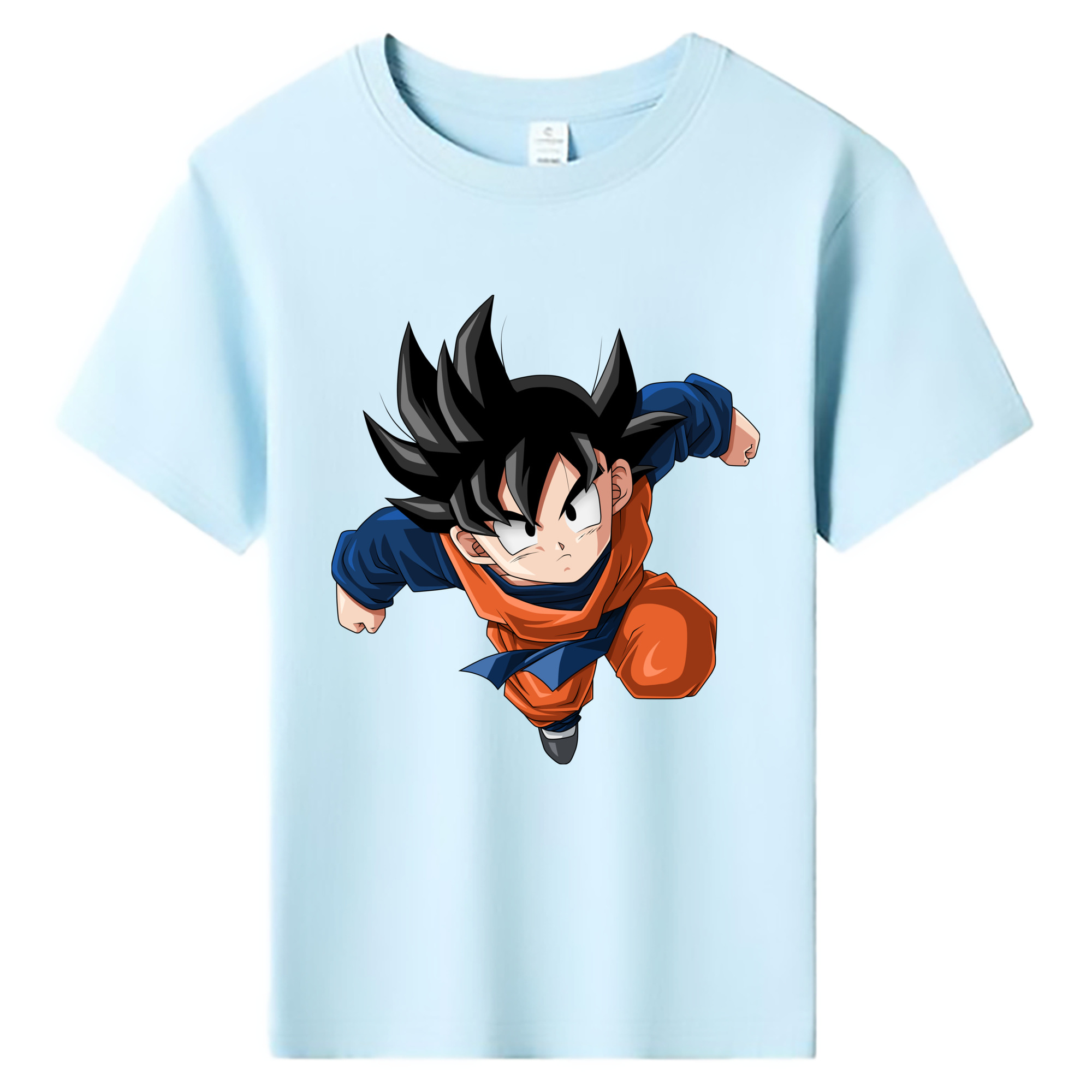 （画像用） ドラゴンボール 孫悟空（そん ごくう）Son Goku カカロット DRAGON BALL Kakarotto 綿100％キッズTシャツ（フロントプリント）